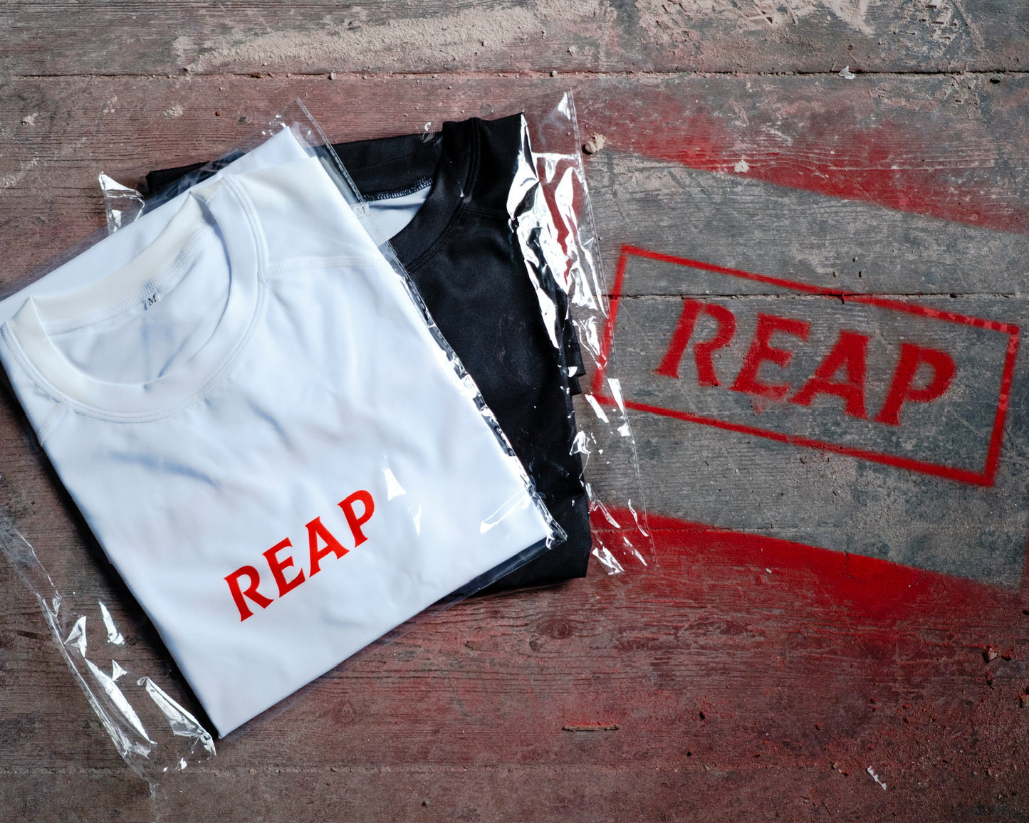 White & Red Cult Rashguard