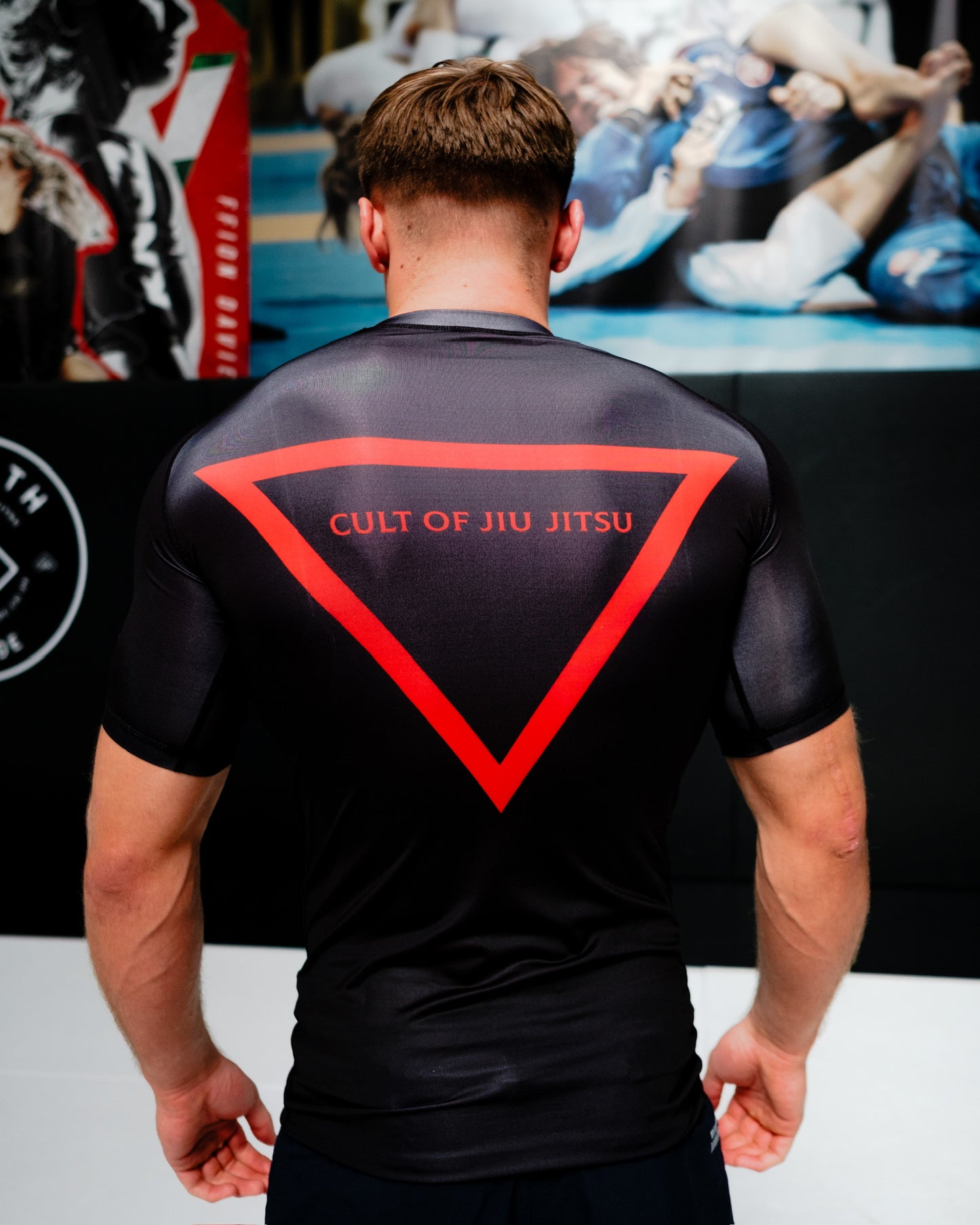 Black & Red Cult Rashguard