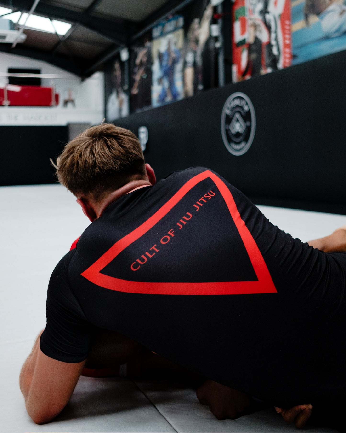Black & Red Cult Rashguard