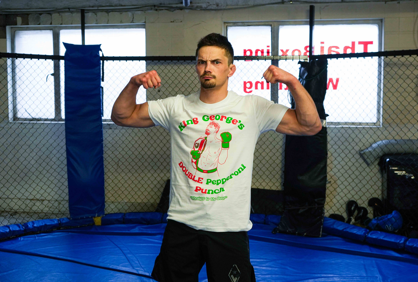 George Hardwick Pizza T-shirt