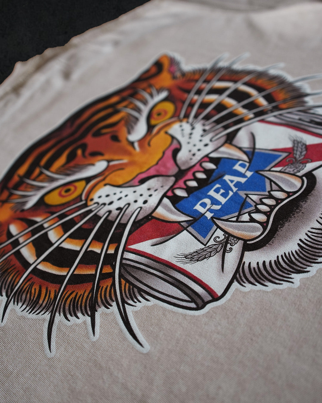 Dual Tigers Oversized Tee